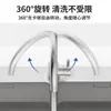 Grifo de Cocina de Acero Inoxidable Premium para Agua Caliente y Fría, Grifo para Fregadero a Prueba de Salpicaduras, Grifo Giratorio 304 para Lavaplatos