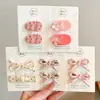 Pinzas para el Cabello de Lunares para Niñas, Pinzas para Flequillo Lateral, Pinzas de Pato para Cabello Suelto, Pasadores Dulces de Moño, Accesorios para el Cabello