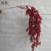 Auditório de casamento teto simulação flor atacado casamento plástico flor material decoração de casamento falsa flor Net vermelho teto flor