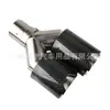 Tubo de escape modificado para coche transfronterizo adecuado para doble salida de escape de fibra de carbono cuatro salidas de escape tipo M Y tubo de escape de fibra de carbono
