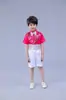 Traje de Coro Infantil 1 de Junio Pantalones con Tirantes para Niño Traje de Vestido con Lentejuelas Traje de Recitación de Poesía Infantil