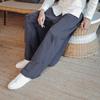 Otoño 2023 Nuevo estilo chino para hombre pantalones casuales retro de algodón y lino talla grande holgados deportivos culottes pantalones traje Tang