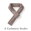 Nueva colección de otoño e invierno: Bufanda de cachemira gruesa para mujer, de color liso, tejida en espiral con perforaciones, que proporciona calor y protección para el cuello, y versátil para varios atuendos