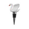 Tapón de Vino Cisne Blanco Transfronterizo Fcm Tapón de Botella de Vino Boca Roja Tapón de Vino para el Hogar Tapón de Champán Sellado Tapón de Vino de Aleación