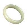 Fábrica de Pulseras de Afganistán Pulsera de Jade Blanco Jade Blanco Verdoso Pulsera de Jade Blanco Sebo Jade Seda de Hielo para Mujer Venta al por Mayor de Pulseras de Jade