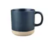 Taza de Cerámica Leyou Taza Sencilla Esmalte de Sésamo Cerámica Seccionada Taza para Beber Café Leche Europea Americana