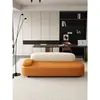 Sofá de Couro Novo Minimalista Moderno de Luxo Leve para 2 Lugares Sala de Estar Quarto Reclinável Casual Recepção Chaise Lounge Sofá