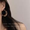 Aretes marrones estrella arete de alta gama renaturación viento maillard aretes carey aretes de resina aretes vintage de leopardo