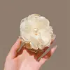 Pinza de Flor de Malla para el Cabello para Mujeres, Pinza Nueva de Alta Gama 2025, Para Volumen de Cabello Grande, Pinza de Tiburón Elegante para la Cabeza