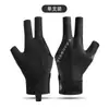 Guantes de Billar, de Tres Dedos, de Dedos Completos, Mano Izquierda y Derecha, Especializados para Salas de Billar, Uso en Mesas de Snooker de Gama Alta, Resistentes al Desgaste, Antideslizantes, Compatibles con Pantalla Táctil