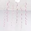 Espiral de Natal Pendurado Ornamento Pendurado de PVC Flor Festa de Feriado Janela Corredor Teto Pendurado Espiral Giratório Pendurado