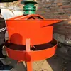 Balde Mezclador de Doble Capa Tipo Mortero Hongye 350, Fabricante Mezclador Qiancheng, Placa de Acero Engrosada