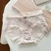 Roupa Íntima Feminina de Algodão Puro de Cintura Média 10A Algodão Antibacteriano no Forro Estilo Japonês Menina Shorts Sexy Calcinhas Confortáveis Sem Costura