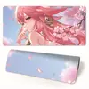 Mouse Pad Bidimensional, Mouse Pad de Desenho Animado Mais Vendido para E-Sports, Base para Teclado para Meninos e Meninas, Fofo Rosa Grande para Desktop