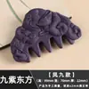 Un Peine Popular Hecho a Mano para el Cuidado del Cabello a Base de Hierbas para Mujeres, Hecho con Métodos Tradicionales, con Medicina Tradicional China Natural y Fragancia de He Shou Wu