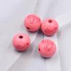 Accesorios de Joyería DIY Cuentas de Madera Inglesas con Estampado de Corazón Cuentas Sueltas Estilo Dulce Cuentas de Madera Decorativas con Forma de Corazón Cuentas Sueltas Accesorios Hechos a Mano