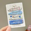 Pinza para el Cabello para Niñas, Pinzas de Colores para el Cabello para Niños, Pinzas para el Flequillo y la Parte Trasera de la Cabeza, Pinzas Laterales, Accesorios para el Cabello para el Verano