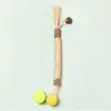 Juguete para Gatos Gigante Hierba Gatera Palo de Hierba Gatera para Masticar Madera Cuerda de Sisal Fruta de Hiel Juguete para Masticar Suministros