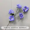 Flores Artificiales Moradas de Boda Elegante Boda Compromiso Banquete Montaje Techo del Salón de Bodas Decoración de Flores Artificiales Escenario Flores Guía de Camino