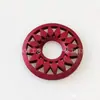 Manualidades para Joyería de Madera Accesorios Corte Láser por Computadora Madera Maciza Agujero Único Girasol Pendientes Huecos Joyería para Orejas