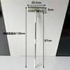 Rascador de vidrio de doble propósito, herramienta para limpiar ventanas, mango extensible, cepillo de limpieza, rascador de vidrio y piso, escobilla de goma para el hogar