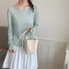 Bolsa Saco com Padrão Trançado Transfronteiriça para Mulheres 2026 Verão Novo Estilo Estilo Suave Bolsa de Ombro Único Transversal Versátil Casual Bolsa Mãe-Filha