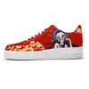 Zapatos de lona transfronterizos para hombre, zapatos de moda casual, zapatillas blancas pequeñas de suela gruesa para personalizar, pedido mínimo, estilo Air Force One de la marea nacional