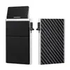 Porta-Cartões de Liga de Alumínio com Estojo Automático Pop-Up para Cartões de Visita, Antifurto, Antidesmagnetização, Capa para Cartão RFID, Clipe de Cartão de Metal S124