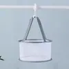Cesta de Secado a Prueba de Viento Estilo Belleza Engrosada Bolsa de Red de Almacenamiento para Discos de Algodón Esponjas de Maquillaje Brochas de Maquillaje Ropa de Malla Encriptada al por Mayor