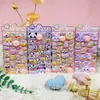 Adesivos de Bolha 3D de Desenho Animado Transfronteiriços, Adesivos de Animais Fofos para Meninas, Brinquedos 3D Squishy para Alívio do Estresse, Adesivos de Patinha de Gato para Decoração de Celular
