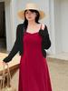 Ropa Inno para Mujer Tallas Grandes con Seda y Lana, Cárdigan de Punto Color Caramelo Estilo Coreano 2026 Top Ligero 132028