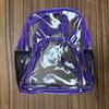 Mochila Transparente de PVC Transfronteriza de Amazon para Estudiantes, Bolsa Escolar, Mochila Deportiva Portátil de Gran Capacidad, Moderna
