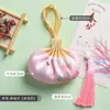 Bolsitas Vacías para el Festival del Bote del Dragón, Bolsas Portátiles Estilo Tradicional Hanfu, Bolsitas de Hierbas de Ajenjo Repelentes de Mosquitos, Bolsitas Vacías con Rodajas de Loto