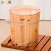 Muzhifeng Madera Maciza Nogal Rojo Recipiente para Arroz Contenedor de Almacenamiento de Arroz para Cocina a Prueba de Insectos a Prueba de Humedad Conservación Fresca Caja de Arroz Tarro de Arroz Contenedor de Harina