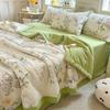 Conjunto de Quatro Peças de Colcha de Verão de Algodão Bolha, Colcha Refrescante de Verão, Colcha para Ar Condicionado, Colcha de Verão Produto Único, Roupa de Cama Atacado Núcleo de Colcha, Respirável e Leve
