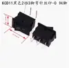 Interruptor Basculante KCD11 Interruptor de Alimentación Pequeño Microinterruptor 2/3 Pines 3 Posiciones 10*15mm Pin Doblado 3A250V