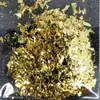 Atacado de fábrica fragmentos irregulares de pet cor de papel de doce fragmentos de vidro de cor mágica papel de vidro para unha