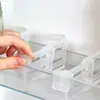 Clip divisor de refrigerador, panel divisor de puerta lateral, herramienta divisoria ajustable, hebilla pequeña, almacenamiento en cajón, divisor universal