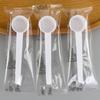 Pó para Máscara Facial 5g Embalado Individualmente, Colher Medidora de Plástico com Capacidade de 10ml, Cabo Longo, Fundo Plano e Escala para Medir Água 10g