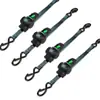 Cinta de Catraca Auto-retrátil para Carrinho de Camping, Tensor Telescópico Automático, Tensor de Catraca para Carga, Cinta de Corda para Apertar