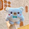 Nuevo muñeco de peluche, pequeño oso gordo, broche, adornos, mochila, llavero, pequeño producto al por mayor, muñeco de pareja, pequeña joyería