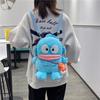 Mochila Linda y Peculiar de Monstruo con Boca de Salchicha, Mochila de Personalidad de Dibujos Animados Estilo Japonés para Niñas, Bolsa para Viajes y Ocio