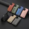 Funda de Cuero con Soporte para iPhone 17 16E Billetera con Cremallera RFID Apple 18Promax Funda Protectora