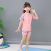 Traje de baño para niños Traje de baño para niñas Dividido Venta al por mayor Coreano Niños pequeños y medianos Bebé Comercio exterior Conservador Estudiante Niña Traje de baño
