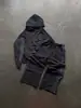 Moda Urbana Americana Versátil Preto Clássico Nicho Versátil Estilo Ins Solta Emagrecedora Personalizada Moletom