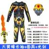 Conjunto de Ropa para Niños Camiseta de Manga Larga Pantalones Disfraz de Optimus Prime Bumblebee Máscara Luminosa Espada de Juguete Capa Traje de Actuación