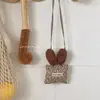 Bolsa Rellena de Algodón con Tela Floral de Encaje Coreana 2026 Nueva Collar para Niños Lindo Dulce Accesorio para el Cuello para Niñas