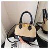 Bolso de Mano de Moda 2026 Transfronterizo, Diseño de Nicho, Bolso de Carcasa Bicolor, Bolso de Hombro y Cruzado Versátil Retro