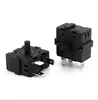 Interruptor rotativo de potencia de ventas de suministro 110V a 250V de cuatro pines Interruptor de voltaje de conversión rotativo de dos velocidades