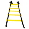 Escalera de Agilidad para Entrenamiento de Fútbol Transfronterizo Bolsa para Discos de Logo Círculo de Resistencia Cuerda de Escalera Set de Entrenamiento de Fútbol